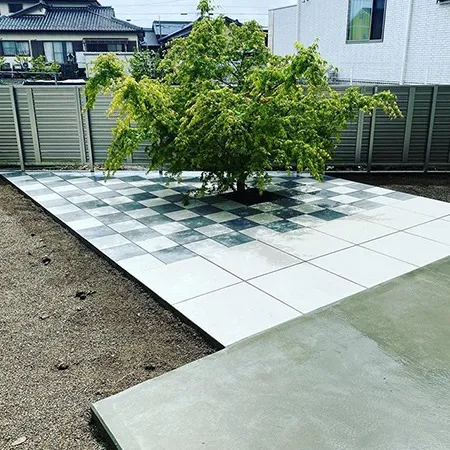 あま市・名古屋市の植栽の外構工事