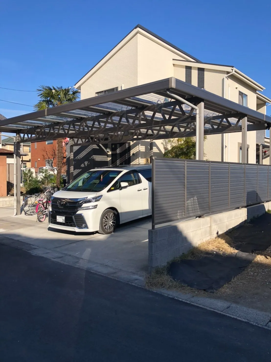 あま市・津島市カーポートの外構工事