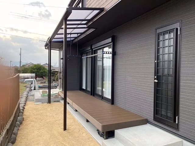 ウッドデッキの施工例